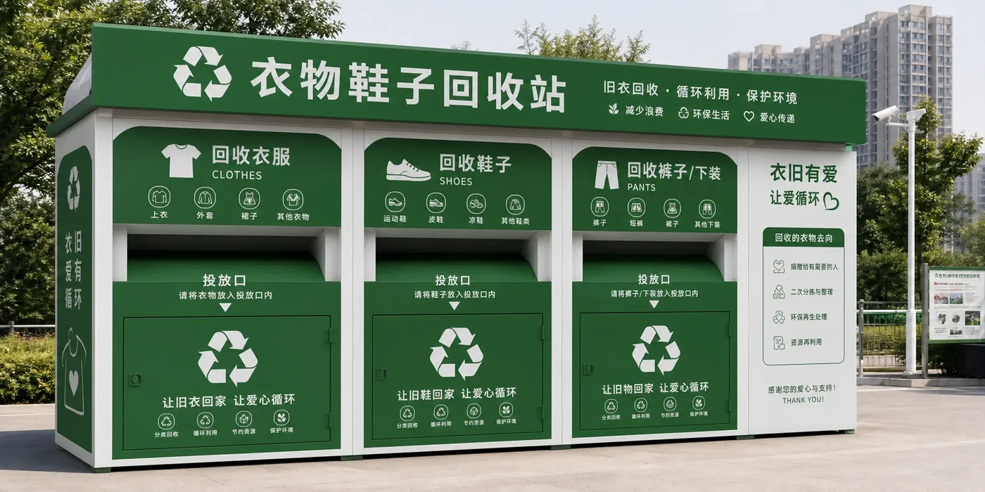 服装鞋类回收站货源现场