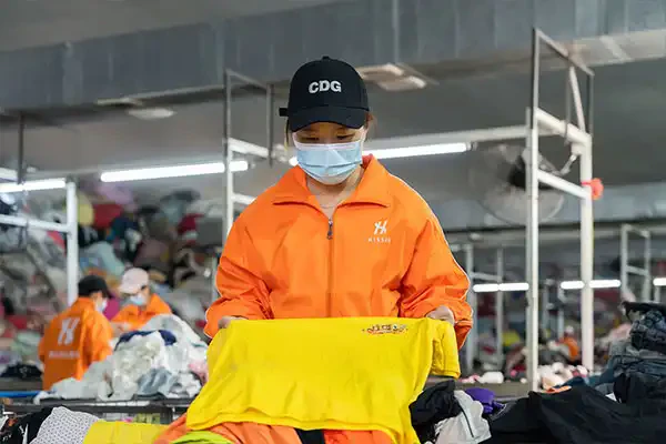 入仓待检区域